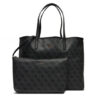 Guess Дамска чанта Eliette Logo HWSG93 18290 Черен за Жени цена
