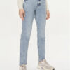 Lee Дънки Rider 112348940 Син Straight Fit за Жени цена
