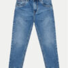 Pepe Jeans Дънки Tapered Jeans Hw Jr PG201678 Син Regular Fit за Момичета цена
