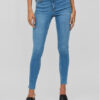 Vila Дънки Sarah 14084766 Син Skinny Fit за Жени цена