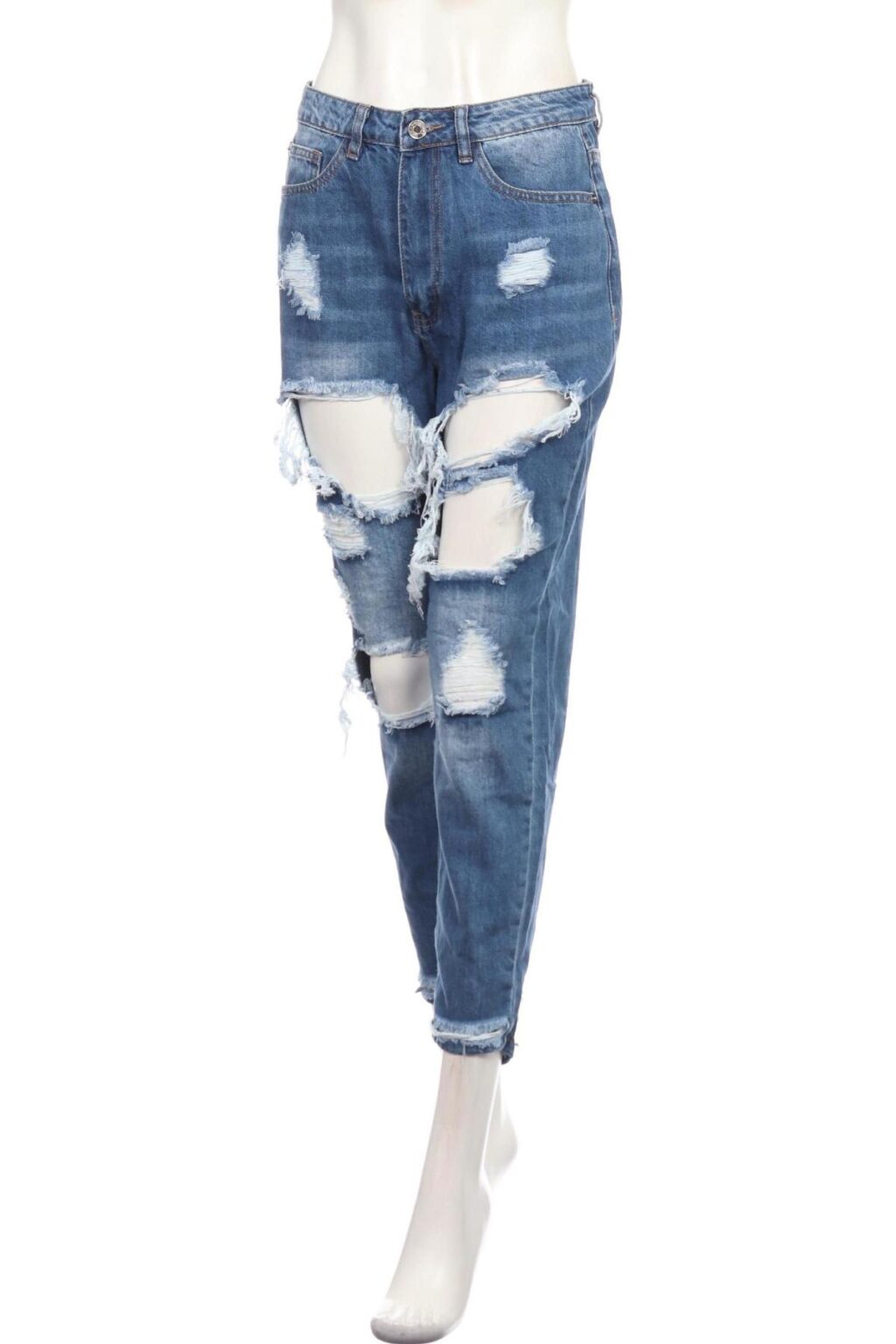 Дънки с висока талия MISSGUIDED