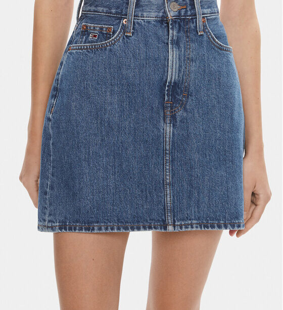 Дънкова пола Tommy Jeans за Жени цена