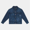 Tommy Hilfiger Дънково яке Oversized Trucker Bleach KB0KB08135 Син Regular Fit за Момчета цена
