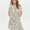 Liu Jo Ежедневна рокля MA4367 T3617 Екрю Regular Fit за Жени цена