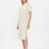 Tommy Hilfiger Ежедневна рокля WW0WW41278 Екрю Regular Fit за Жени цена