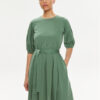 Weekend Max Mara Ежедневна рокля Jumbo 2415621072 Зелен Regular Fit за Жени цена