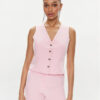 Maryley Елек 24EB128/43OR Розов Regular Fit за Жени цена