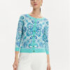 Luisa Spagnoli Кардиган Crostone 58242 Син Regular Fit за Жени цена