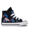 Converse Кецове Chuck Taylor All Star Easy On Stickers A06357C Черен за Момчета цена