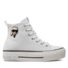 KARL LAGERFELD Кецове KL60444 Бял за Жени цена