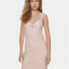 Guess Коктейлна рокля Sl Lilia W4GK13 WG492 Розов Slim Fit за Жени цена