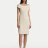 Lauren Ralph Lauren Коктейлна рокля 253936390002 Екрю Slim Fit за Жени цена