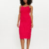 TWINSET Коктейлна рокля 241TP2430 Розов Regular Fit за Жени цена