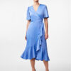 YAS Коктейлна рокля Thea 26028890 Син Standard Fit за Жени цена