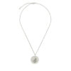 Fossil Колие Harlow Locket JF04737040 Сребрист за Жени цена