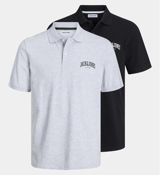 Jack&Jones Комплект 2 тениски с яка Josh 12257011 Цветен Standard Fit за Мъже цена