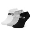 Reebok Комплект 3 чифта къси чорапи унисекс R0353-SS24 (3-pack) Цветен за Унисекс цена