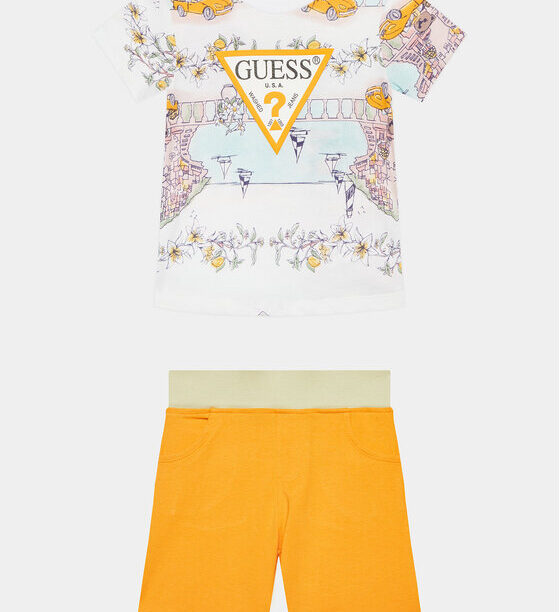 Комплект тишърт и панталонки Guess за Момчета цена