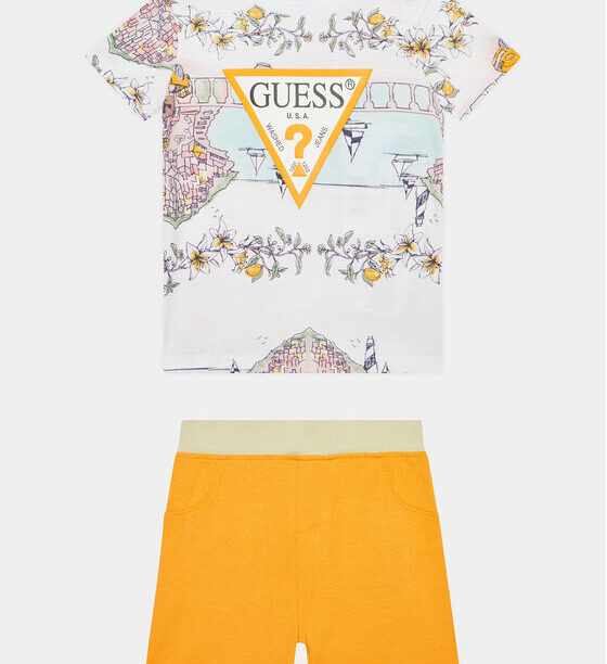 Комплект тишърт и спортни шорти Guess за Момчета цена