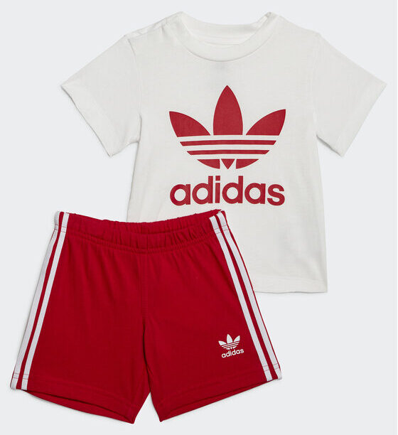 Комплект тишърт и спортни шорти adidas за Бебета цена