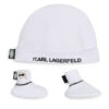 Комплект шапка и чорапи Karl Lagerfeld Kids за Бебета цена