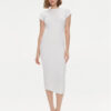 Calvin Klein Лятна рокля Q-Nova K20K206537 Бял Slim Fit за Жени цена