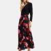 Desigual Лятна рокля Memphis 24SWVW37 Черен Regular Fit за Жени цена