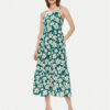 Gap Лятна рокля 888463-01 Зелен Regular Fit за Жени цена