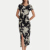 Lauren Ralph Lauren Лятна рокля 250933444001 Черен Slim Fit за Жени цена