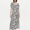 United Colors Of Benetton Лятна рокля 4R5N5V01O Черен Regular Fit за Жени цена