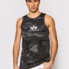 Alpha Industries Мъжки топ Basci Camo 126566C Сив Regular Fit за Мъже цена