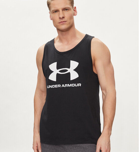 Under Armour Мъжки топ Ua Sportstyle Logo Tank 1382883-001 Черен Loose Fit за Мъже цена