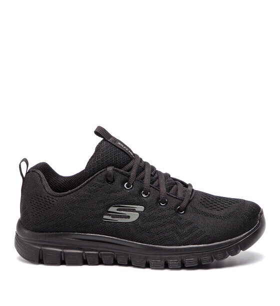 Skechers Сникърси Get Connected 12615/BBK Черен за Жени цена