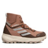 adidas Туристически TERREX WMN MID RAIN.RDY Hiking Shoes HQ3557 Кафяв за Жени цена