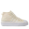 adidas Сникърси Nizza Platform Mid W GX8356 Бежов за Жени цена