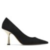 Nine West Обувки на ток WFA2663-1 Черен за Жени цена