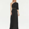 Elisabetta Franchi Официална рокля AB-534-41E2-V680 Черен Regular Fit за Жени цена