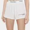 Calvin Klein Swimwear Плажни шорти KW0KW02477 Бял Relaxed Fit за Жени цена
