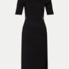 DKNY Плетена рокля P4AUAN33 Черен Slim Fit за Жени цена