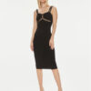 Marciano Guess Плетена рокля 4GGK25 5634Z Черен Bodycon Fit за Жени цена