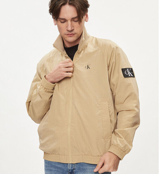Calvin Klein Jeans Преходно яке Harrington J30J325102 Бежов Regular Fit за Мъже цена