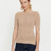 Guess Пуловер Belle W4GR15 Z36O0 Бежов Regular Fit за Жени цена