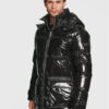 KARL LAGERFELD Пухено яке 505041 524547 Черен Regular Fit за Мъже цена