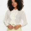 Dixie Риза C239J017A Екрю Regular Fit за Жени цена