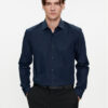 Hugo Риза Koey 50513889 Тъмносин Slim Fit за Мъже цена