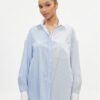Replay Риза W2136 .000.10338 Син Comfort Fit за Жени цена