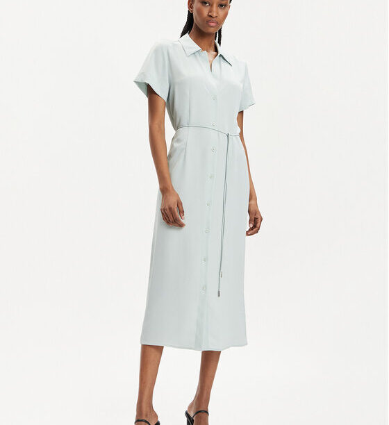 Calvin Klein Рокля тип риза K20K206657 Зелен Regular Fit за Жени цена