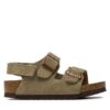 Birkenstock Сандали Milano 1021723 S Кафяв за Момчета цена