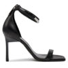 Calvin Klein Сандали Heel Sandal 90 Metal Bar Lth HW0HW01946 Черен за Жени цена