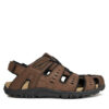 Geox Сандали Uomo Sandal Strada U4524C 000ME C6006 Кафяв за Мъже цена